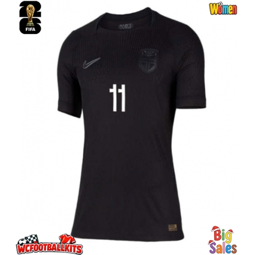 Norway Jorgen Strand Larsen #11 Replica Away Stadium Shirt for Women World Cup 2026 Short Sleeve